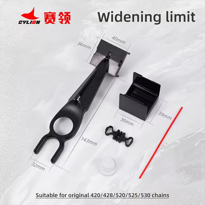 Universal Motorcycle Chain Lube Spray Applicator Tool
