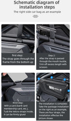 Waterproof Side Tool Bag for VOGE 525DS & DS525X / 525DSX Frame Bar Storage