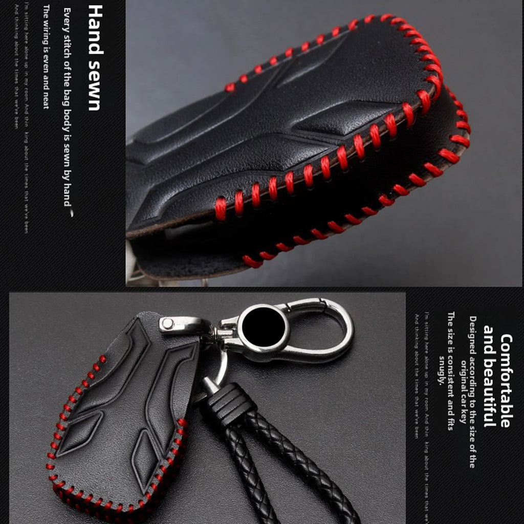 Leather Key Cover Case for VOGE SR4 Max & DS900X