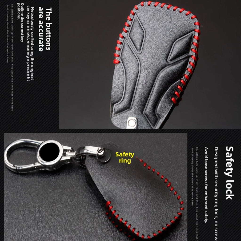 Leather Key Cover Case for VOGE SR4 Max & DS900X