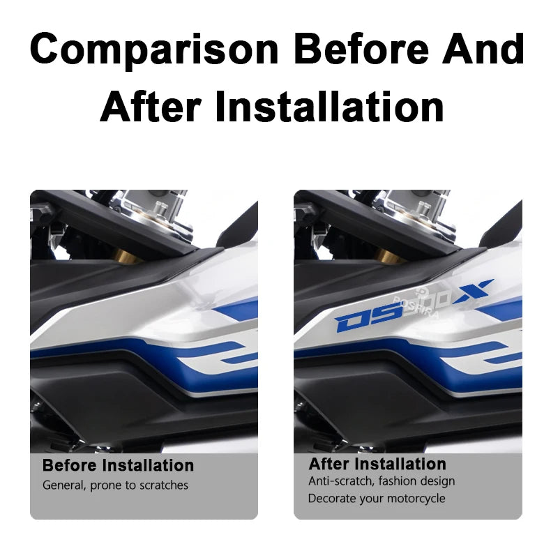 Adhesivos de vinilo para motocicleta VOGE Valico 900 DSX / DS900X (2024-2025)