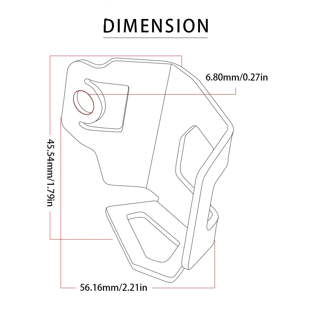 VOGE 300 Rally Rear Brake Reservoir Protector