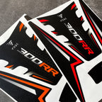 VOGE 300RR Frosted Fuel Tank Side Grip Sticker