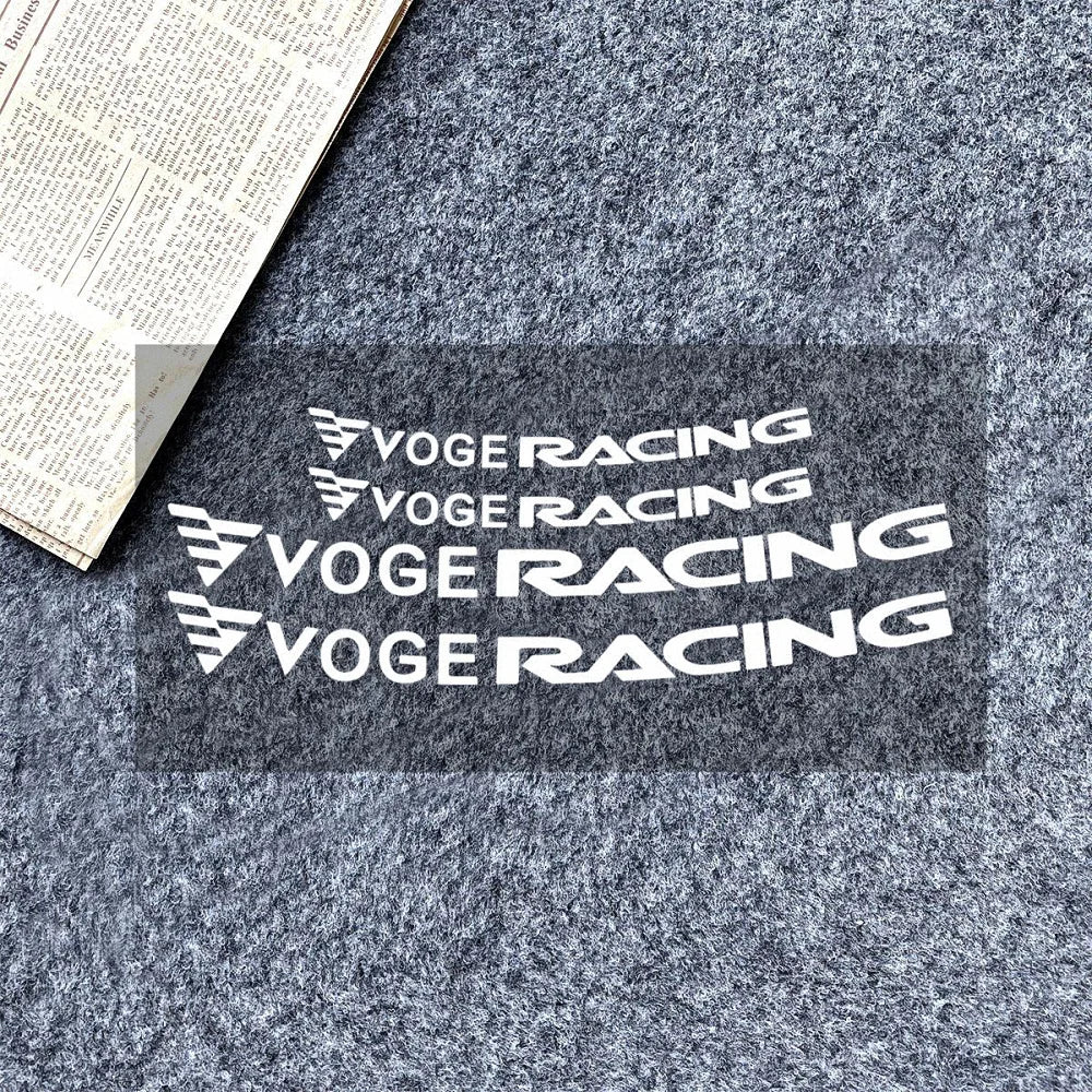 Reflective Wheel Rim Stickers for VOGE Motorcycles – 17” Rim Decal Set (Front & Rear)