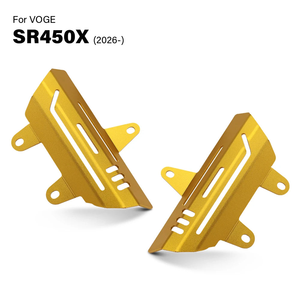 Gold SR450X 2026 front fork guards