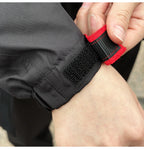 Traje de lluvia para moto reflectante con capucha desmontable, chaqueta y pantalón – foto 18