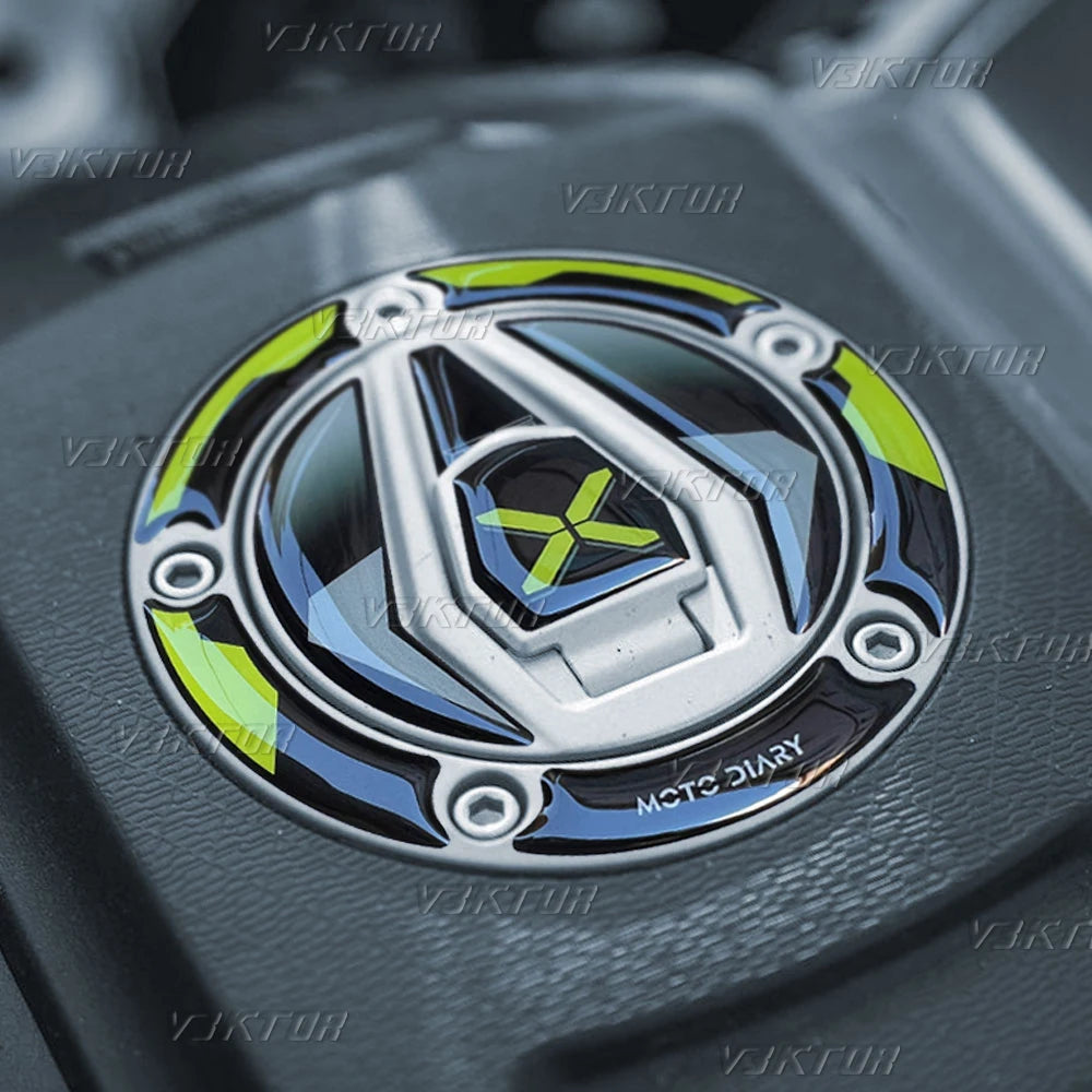 3D Fuel Tank Cap Sticker for VOGE Valico DSX 525 / DS 525X / DSX900 / 900X – Tank Protector Decal