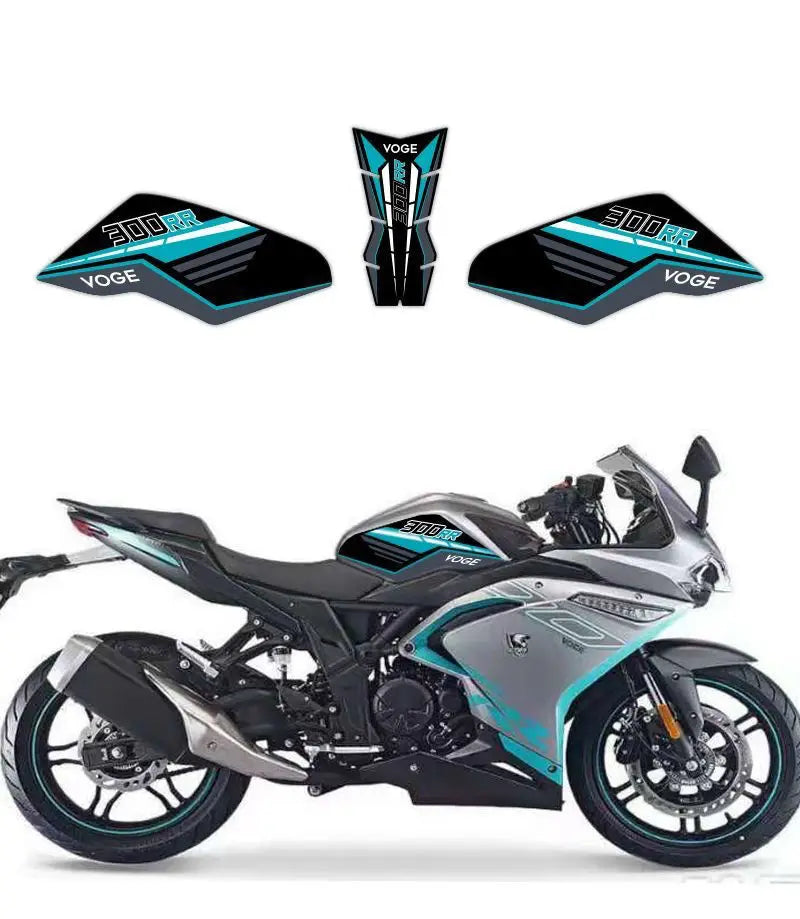VOGE 300R / 300RR Anti-Slip Tank Side Traction Pad Stickers