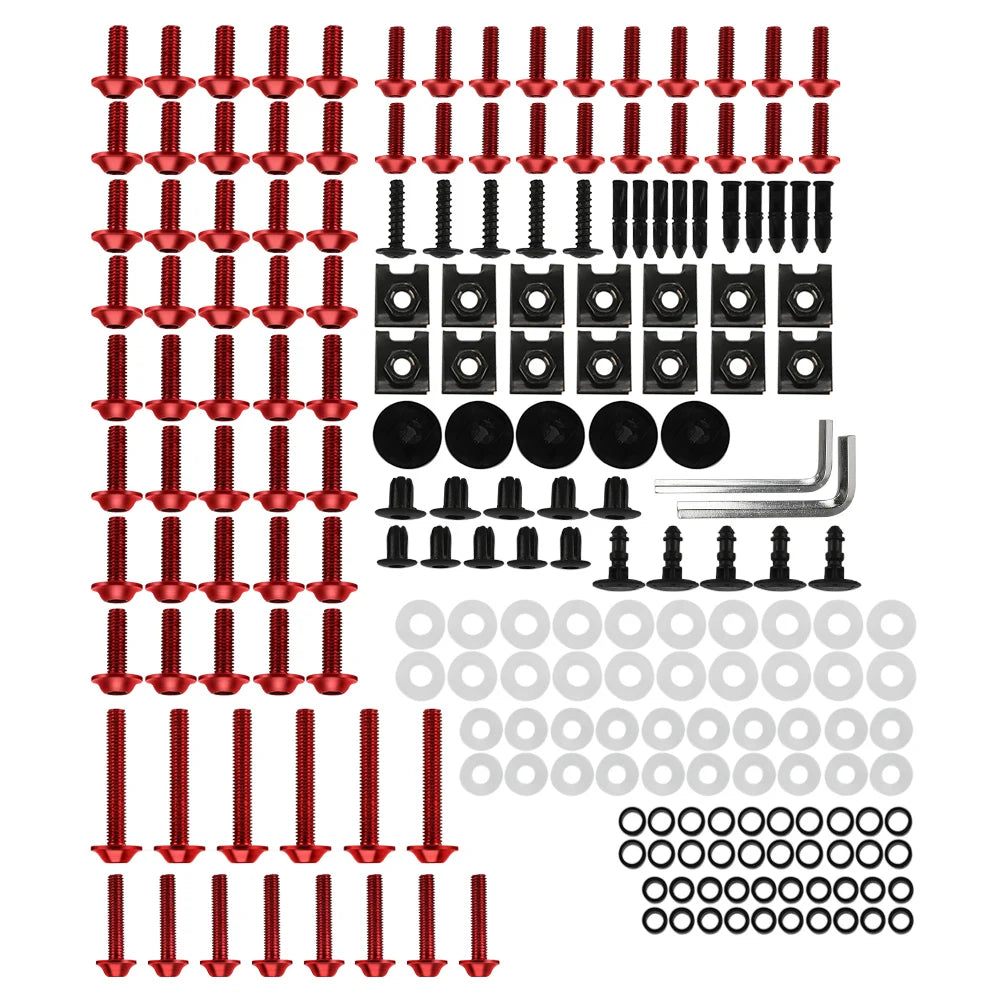 VOGE Motorcycle Fairing Bolts & Screws Kit (6061 Aluminum)