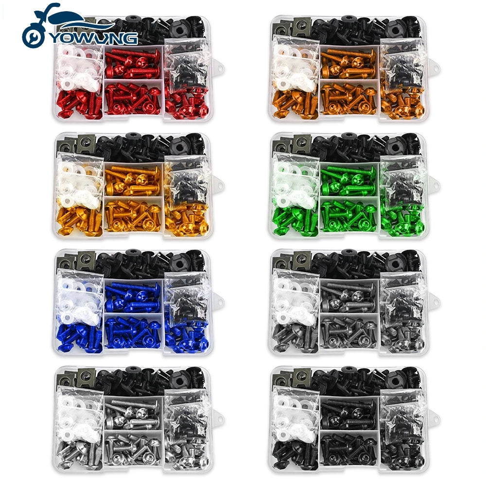 VOGE Motorcycle Fairing Bolts & Screws Kit (6061 Aluminum)