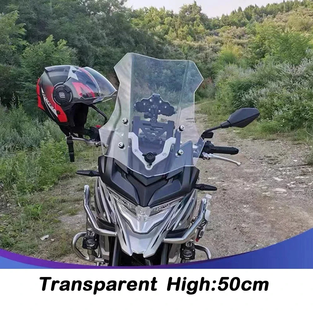 VOGE 300DS / 500DS / 650DS Tall Touring Windshield