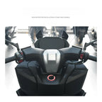 Copertura interruttore di avviamento luminoso e gancio per casco per VOGE SR250GT – Accessorio anello luminoso decorativo CNC