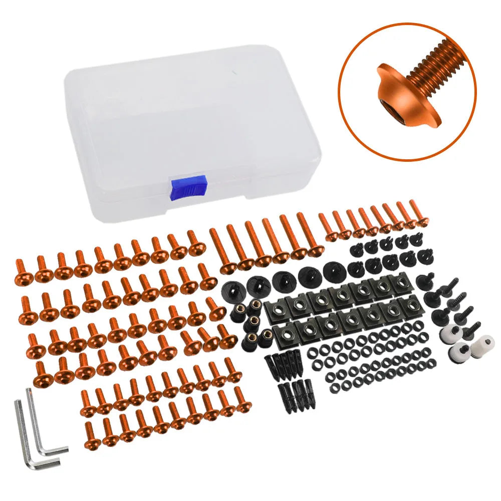 VOGE Motorcycle Fairing Bolts & Screws Kit (6061 Aluminum)