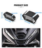 Headlight protector dimensions with fitted view