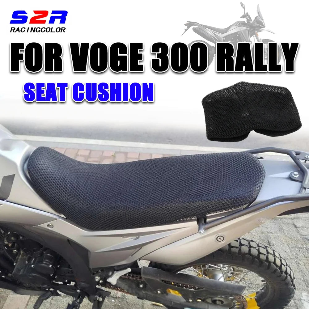 Mesh Seat Cover for Loncin VOGE 300 Rally / 300 GY – Breathable Heat Insulation Cushion Pad
