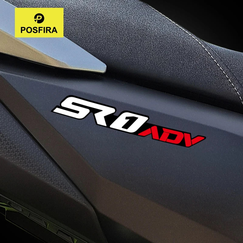 Pegatinas de vinilo POSFIRA para Voge SR1 ADV 125 (2024-2025)
