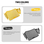 SR450X radiator guard in gold and black