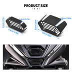 Headlight protector grille size and fitted view