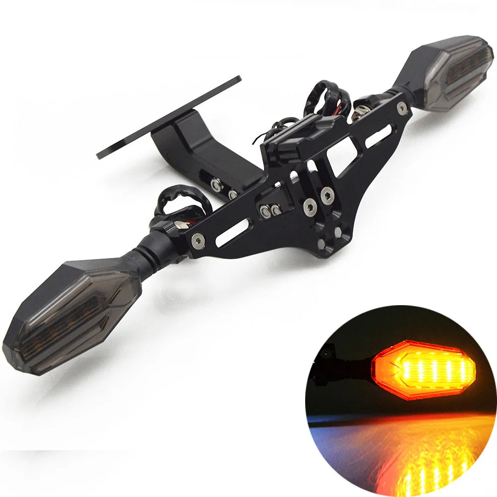 VOGE Motorcycle LED License Plate Holder Bracket
