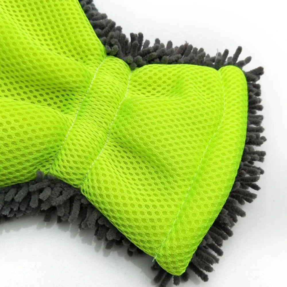 Soft Microfiber 5-Finger Motorcycle Wash Mitt