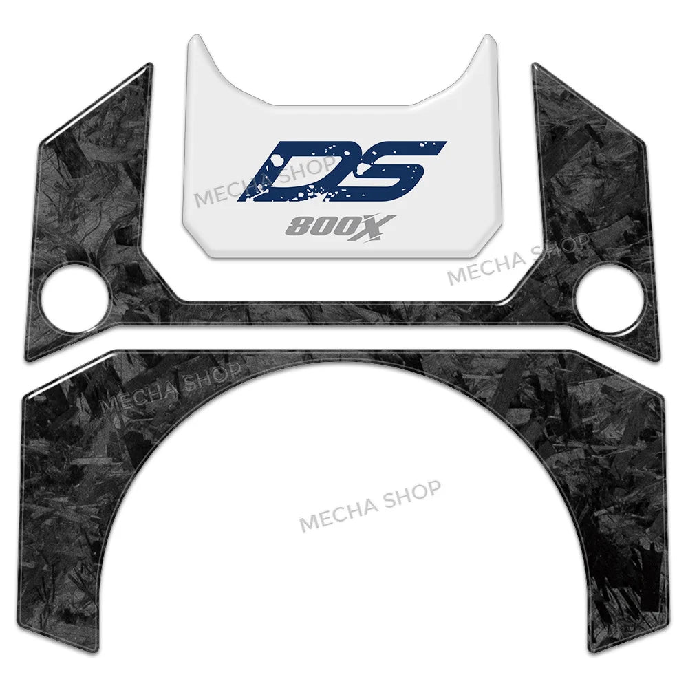 Kit d'Autocollants 3D pour Protège-Mains VOGE DS800X Rally (2025–2026)