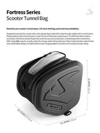 Borsa Tunnel Rigida per Scooter Voge Sfida SR250GT / SR4 MAX 16L con Copertura Antipioggia