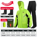 LED Reflective Waterproof Motorcycle Rain Suit Jacket & Pants