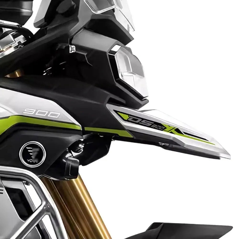 Adhesivo reflectante para el protector de labio delantero de la motocicleta para VOGE DSX900 / DS900X (2024-2025)