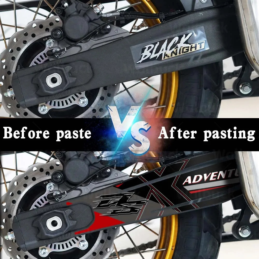 Rear Swingarm Sticker Decal for VOGE DS625X 2025 – Rotating Shaft Protection