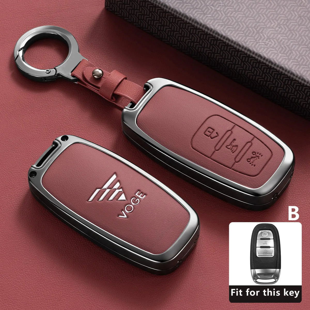 Alloy Key Cover Case for VOGE SR1 ADV 125, SR250GT (SR3), Sfida & SR16