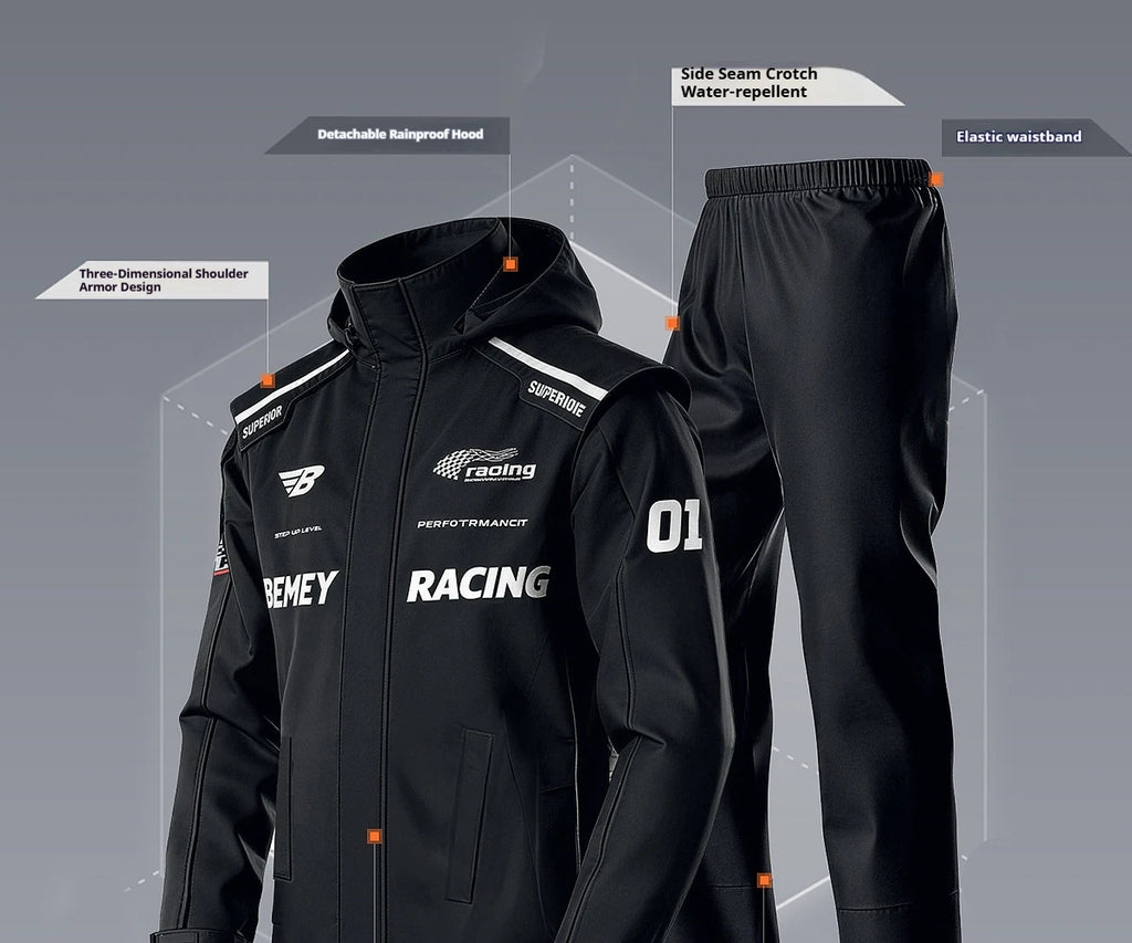 Storm Pro Motorcycle Rain Suit, jacket and pants – product photo 15
