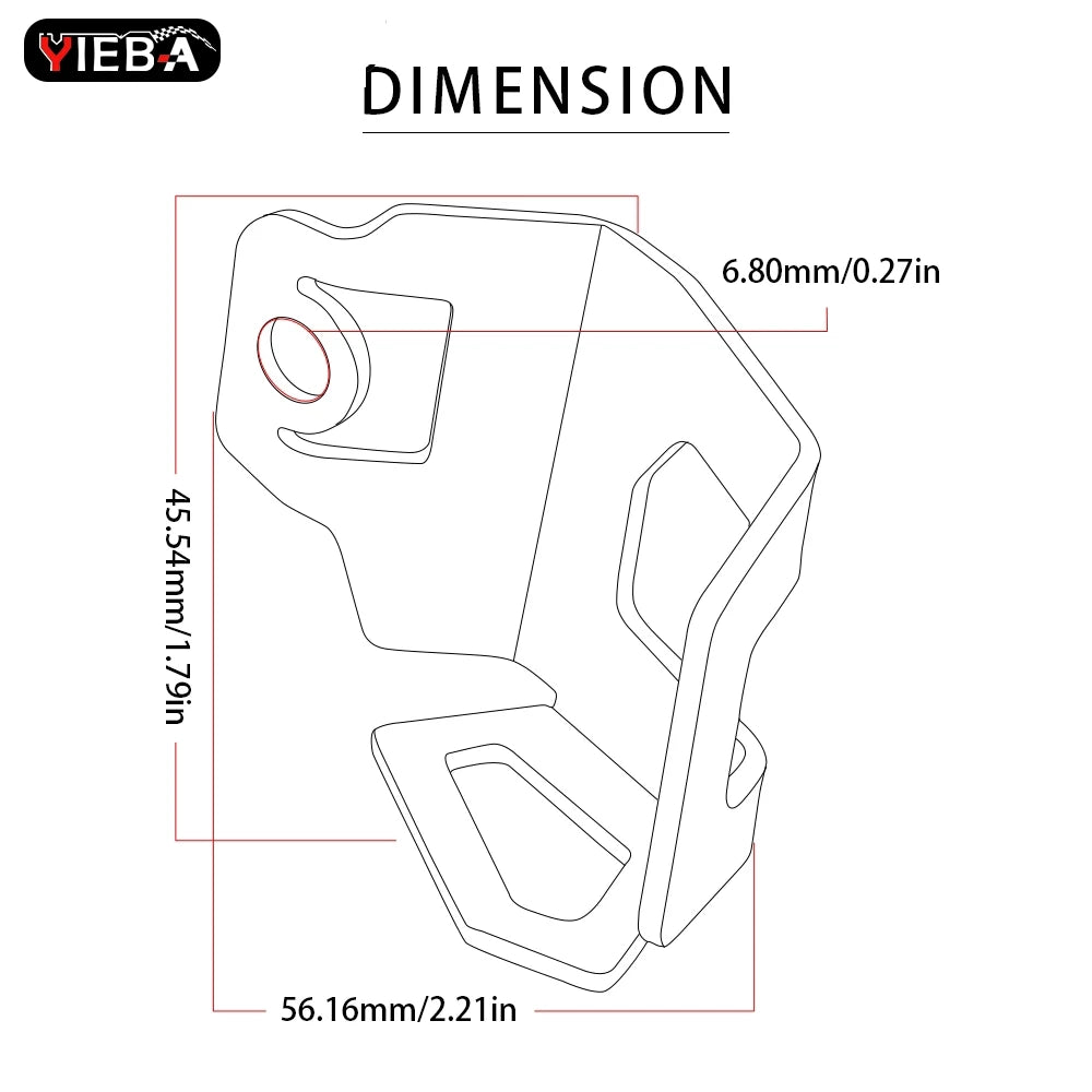 VOGE 300 Rally Rear Brake Reservoir Protector