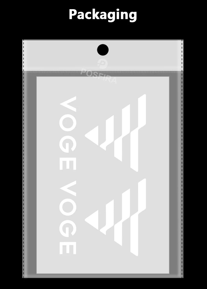VOGE Motorcycle Vinyl Stickers & Decals