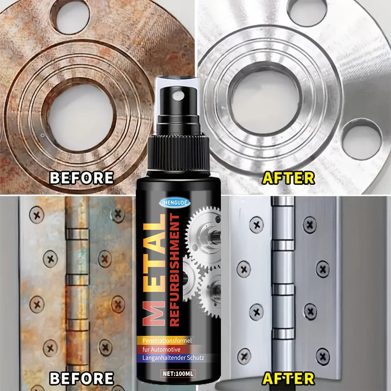 Universal Motorcycle Metal Rust Remover Spray