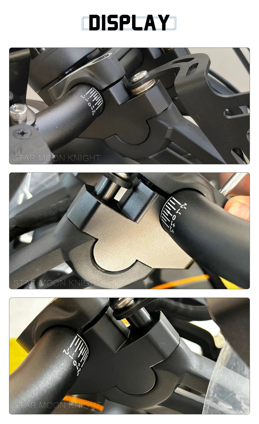 VOGE CU625 Handlebar Riser Clamp Height Adapter (2025–)