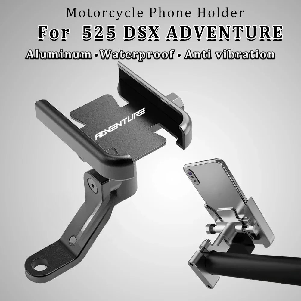 Motorcycle Anti-Vibration Phone Holder for VOGE DS525X / 525DSX / 525R (2023–2024)