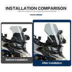 Motorcycle Windshield for VOGE DS900X / DS 900 X / 900DSX (2024–2025) – Wind Deflector Screen Visor