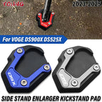 Almohadilla de ampliación para caballete lateral CNC para VOGE 900DSX / DS900X / 525DSX / DSX 900 / DSX 525 (2023–en adelante)