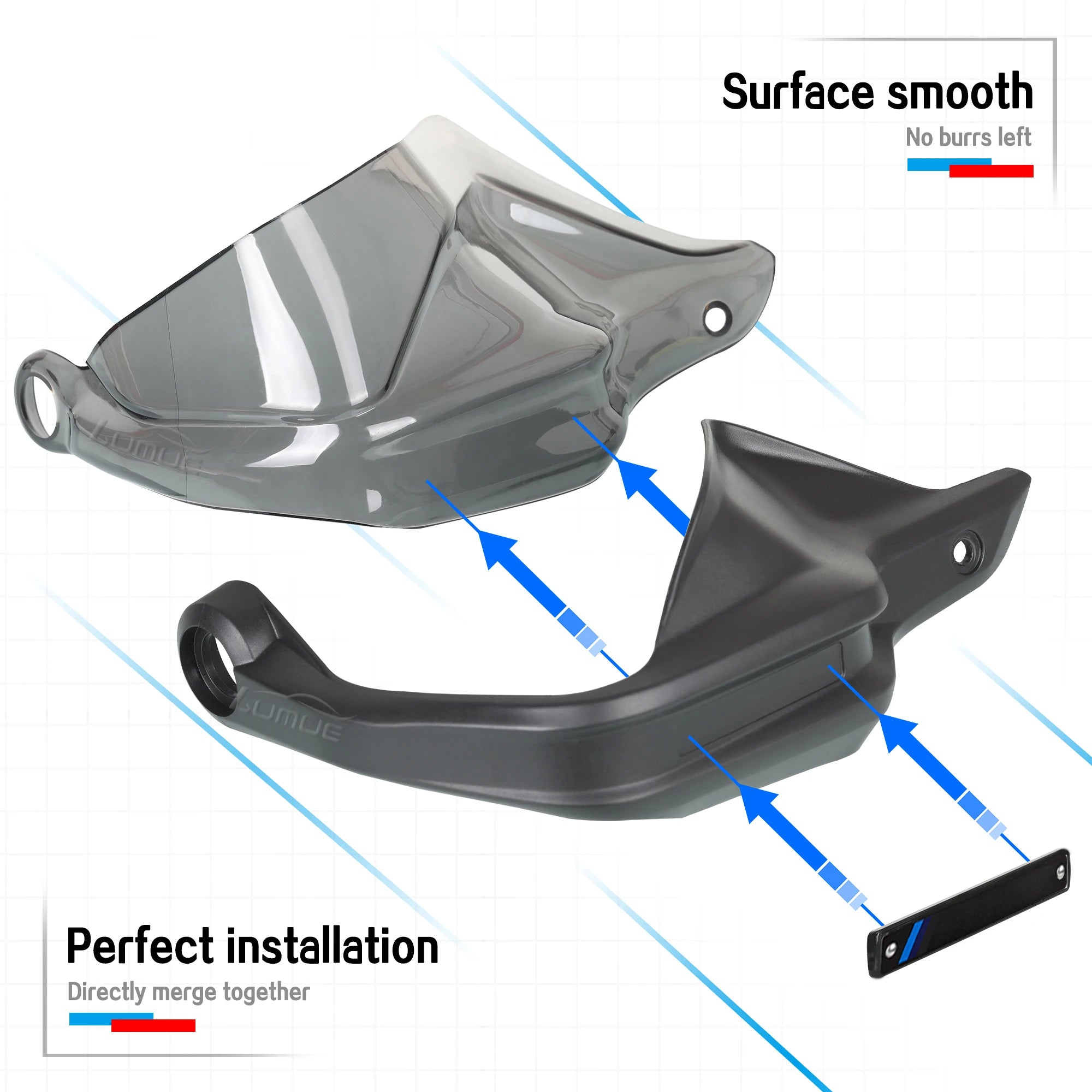 VOGE SR250GT Handguards (Left & Right)