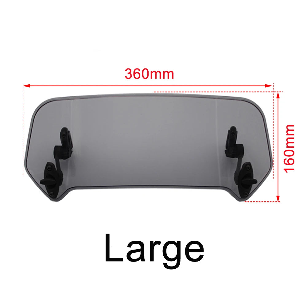 VOGE SR4 Max & SR150GT Adjustable Windshield Spoiler