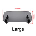 VOGE SR4 Max & SR150GT Adjustable Windshield Spoiler