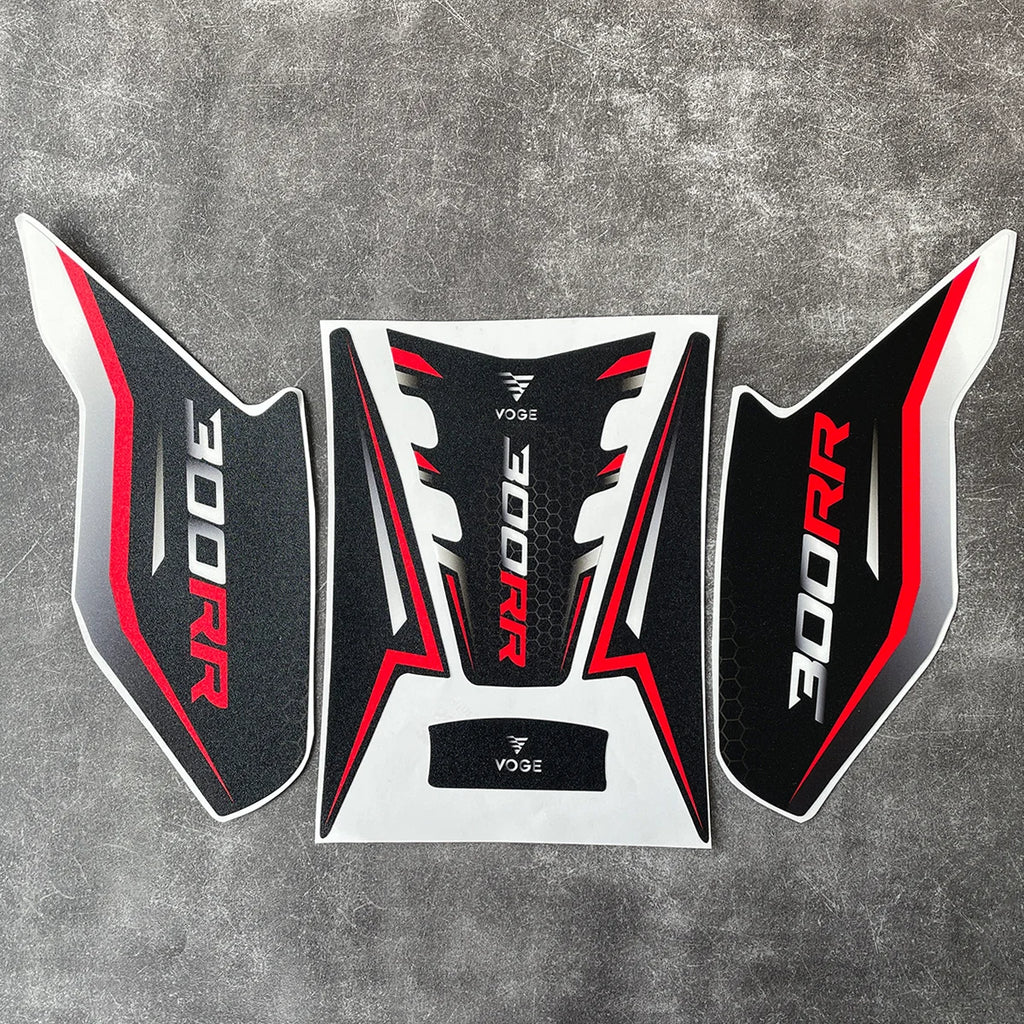 VOGE 300RR Frosted Fuel Tank Side Grip Sticker