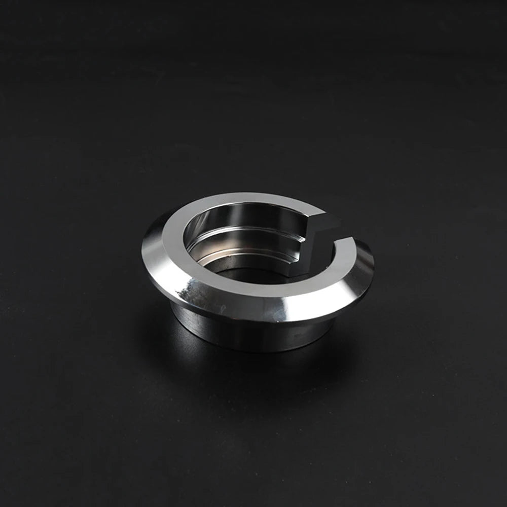 Rear shock lowering spacer, side angle