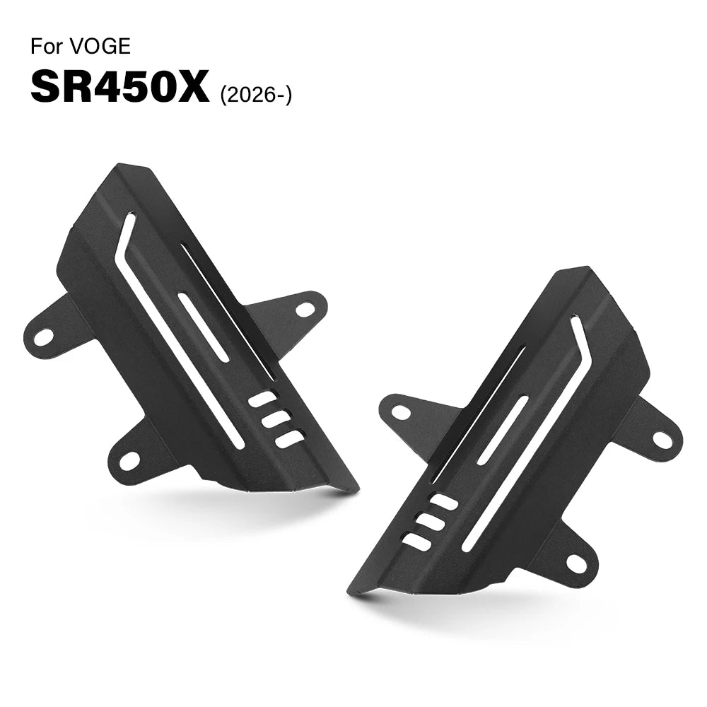 Black SR450X 2026 front fork guards