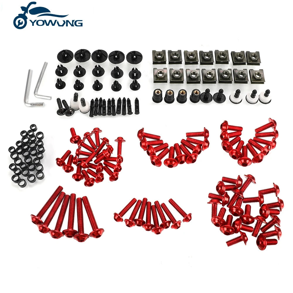 VOGE Motorcycle Fairing Bolts & Screws Kit (6061 Aluminum)