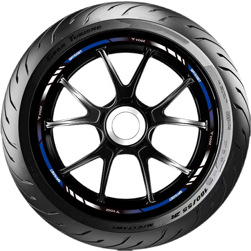 VOGE SR150GT Reflective Wheel Rim Stickers & Hub Decals