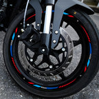 Reflective Wheel Rim Stickers for VOGE Motorcycles – 17” Rim Decal Set (Front & Rear)