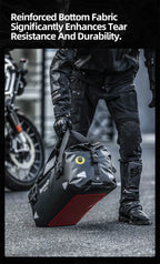 Rhinowalk Waterproof Motorcycle Tail Dry Bag - Modular 20L to 65L Rear Luggage