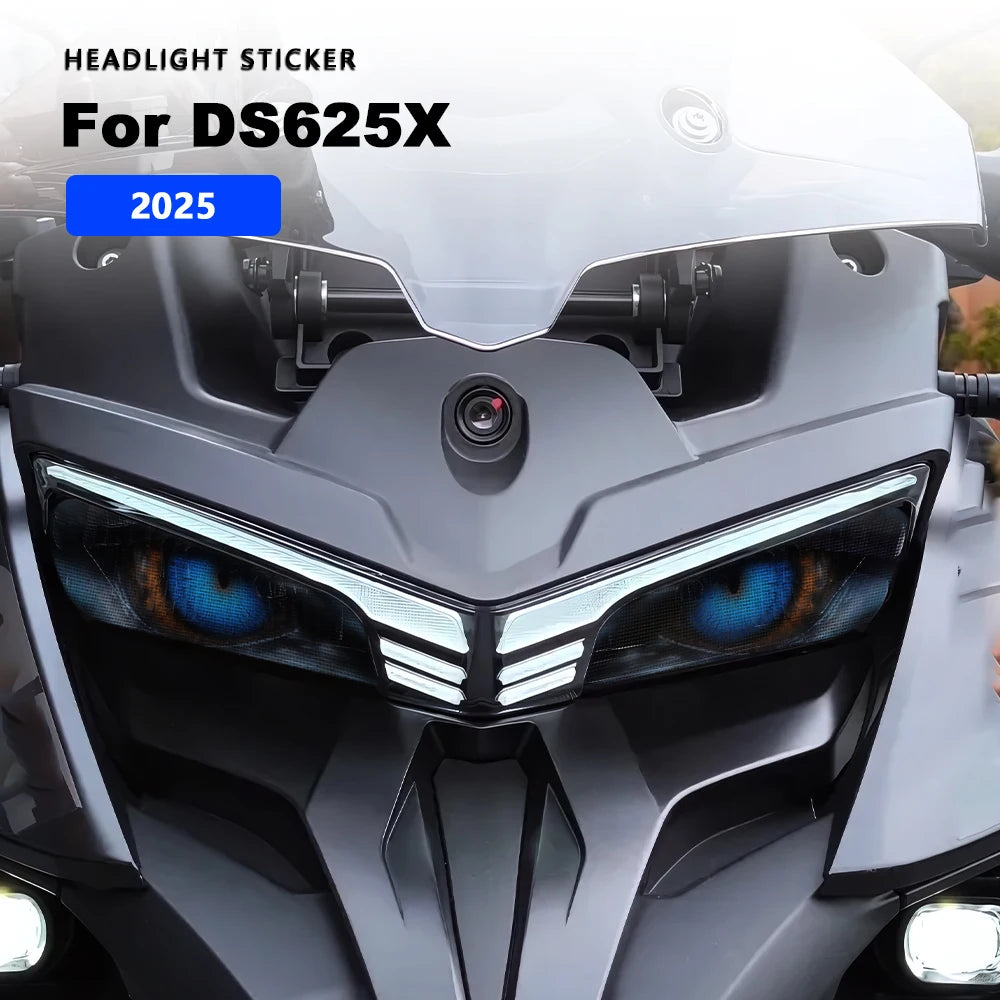 Motorcycle Headlight Protective Stickers for VOGE DS625X (2025) – Waterproof Headlamp Decals