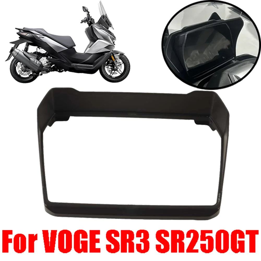 Instrument Sun Visor Cover Dashboard Screen Protector for VOGE SR3 & SR250GT (SR 250 GT)